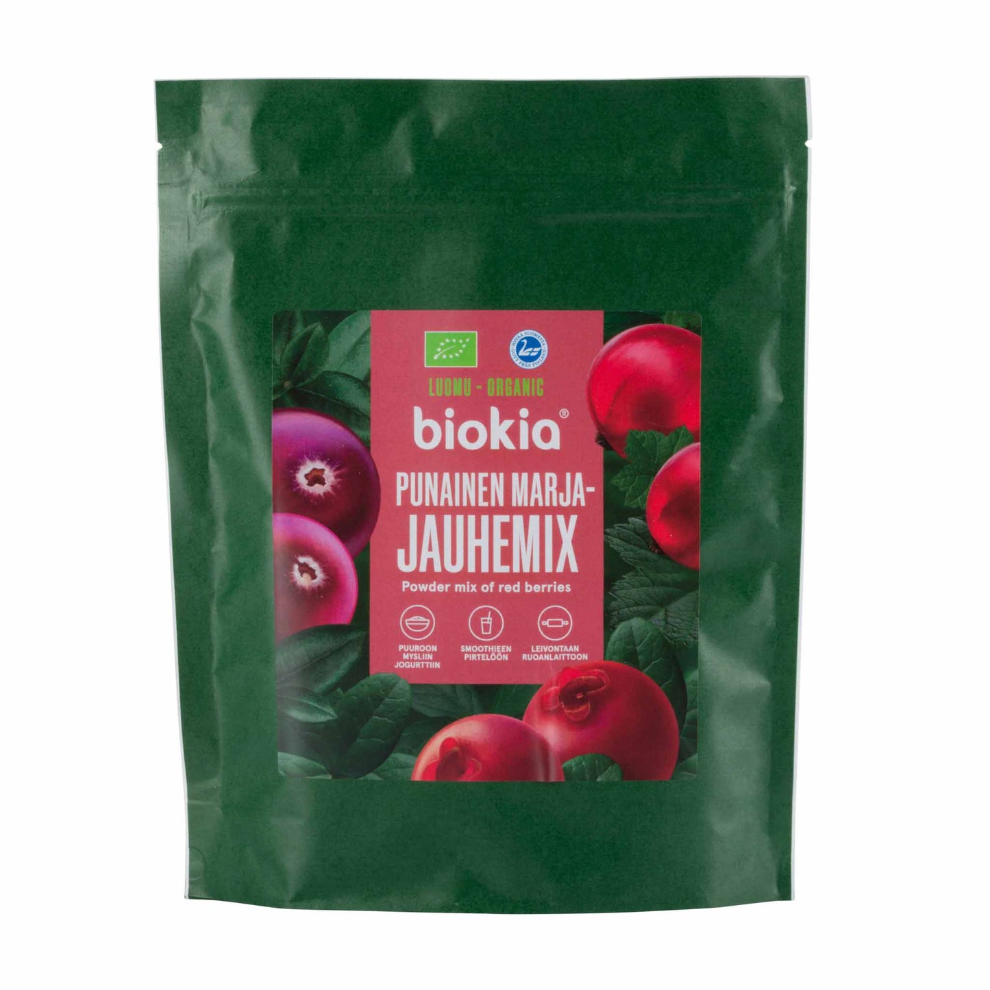 Biokia biologische wilde bessen poeder mix rood 150g
