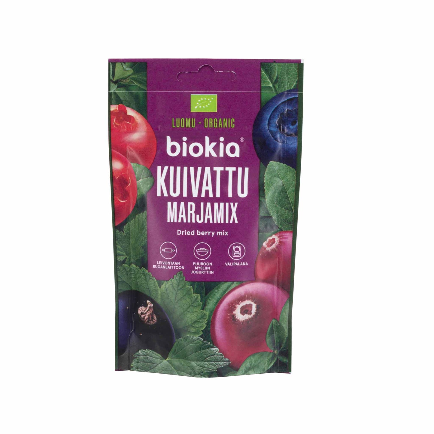 Biokia gedroogde biologische wilde bessenmix 50g