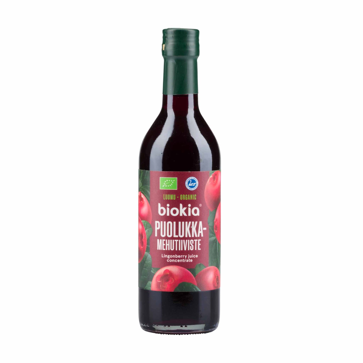 Biokia biologische lingonberrysap 375ml