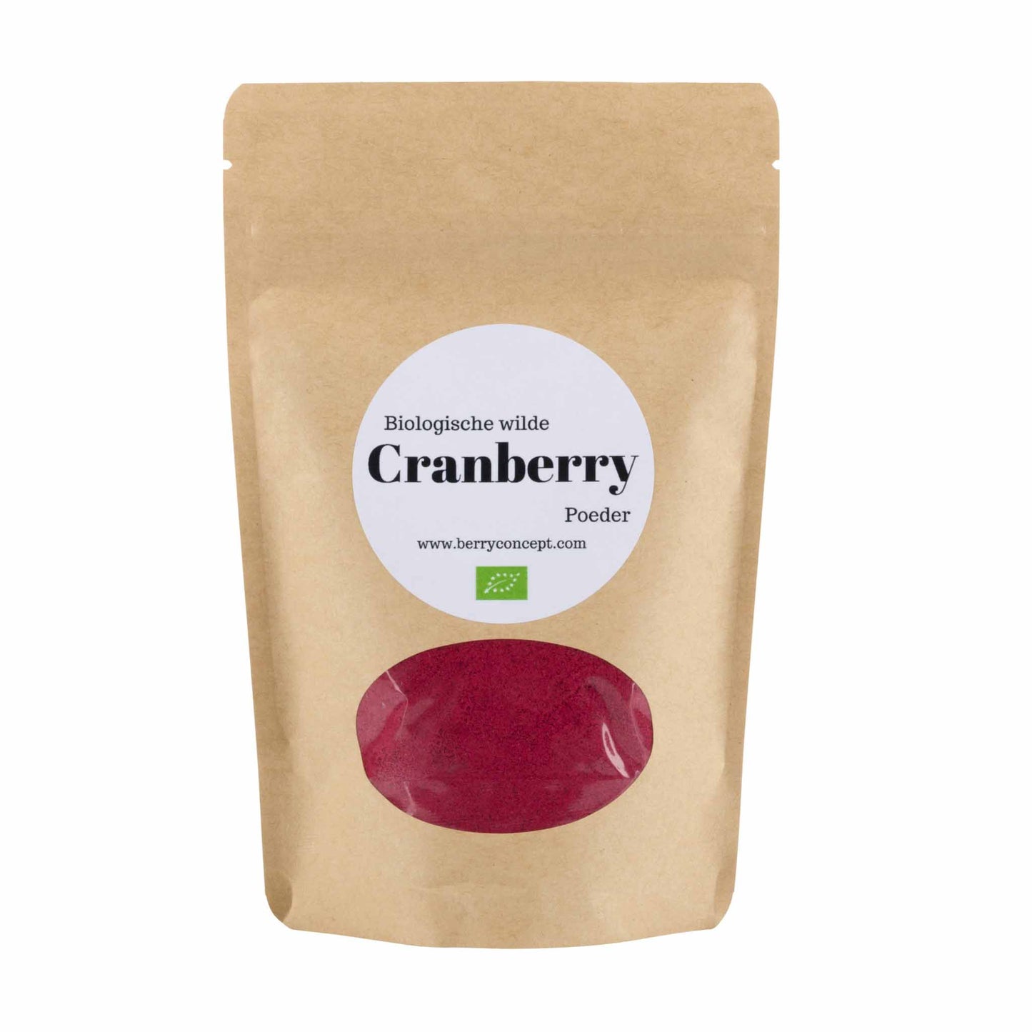 Biologische wilde cranberry poeder 150g
