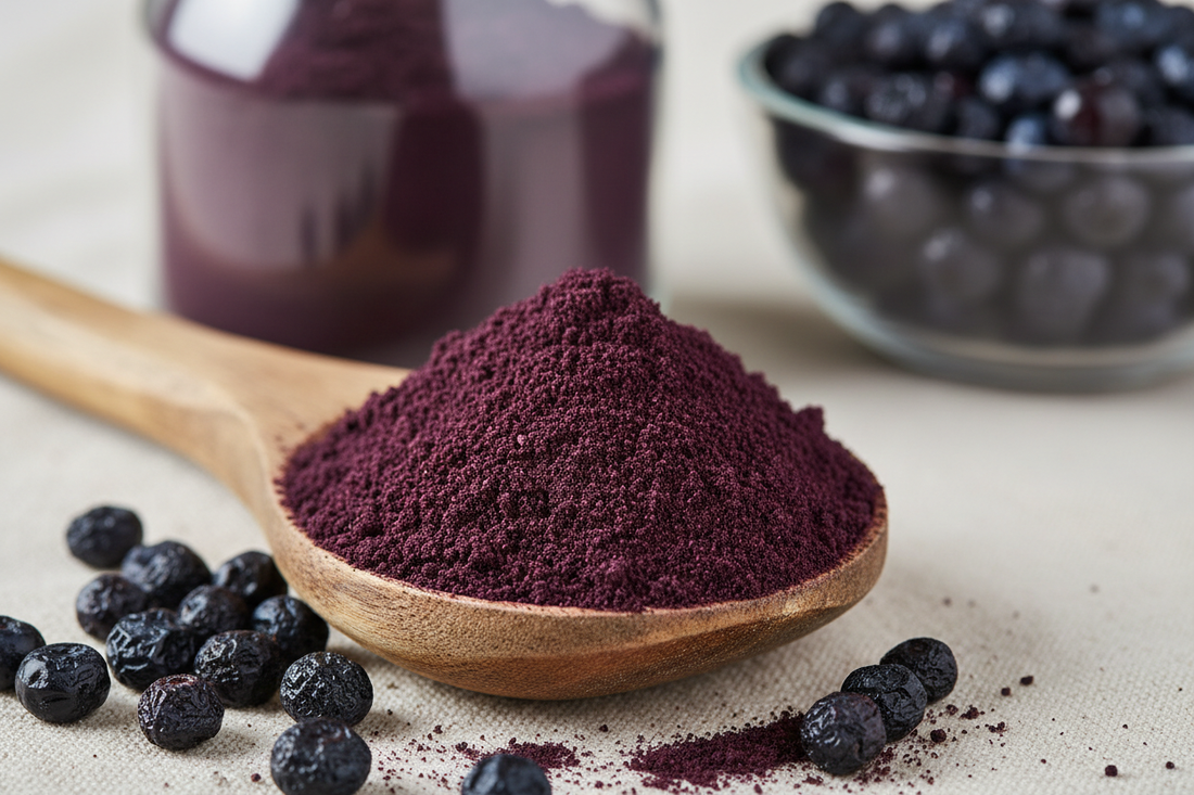 Berryconcept - Bessen poeders gemaakt van de hele bes