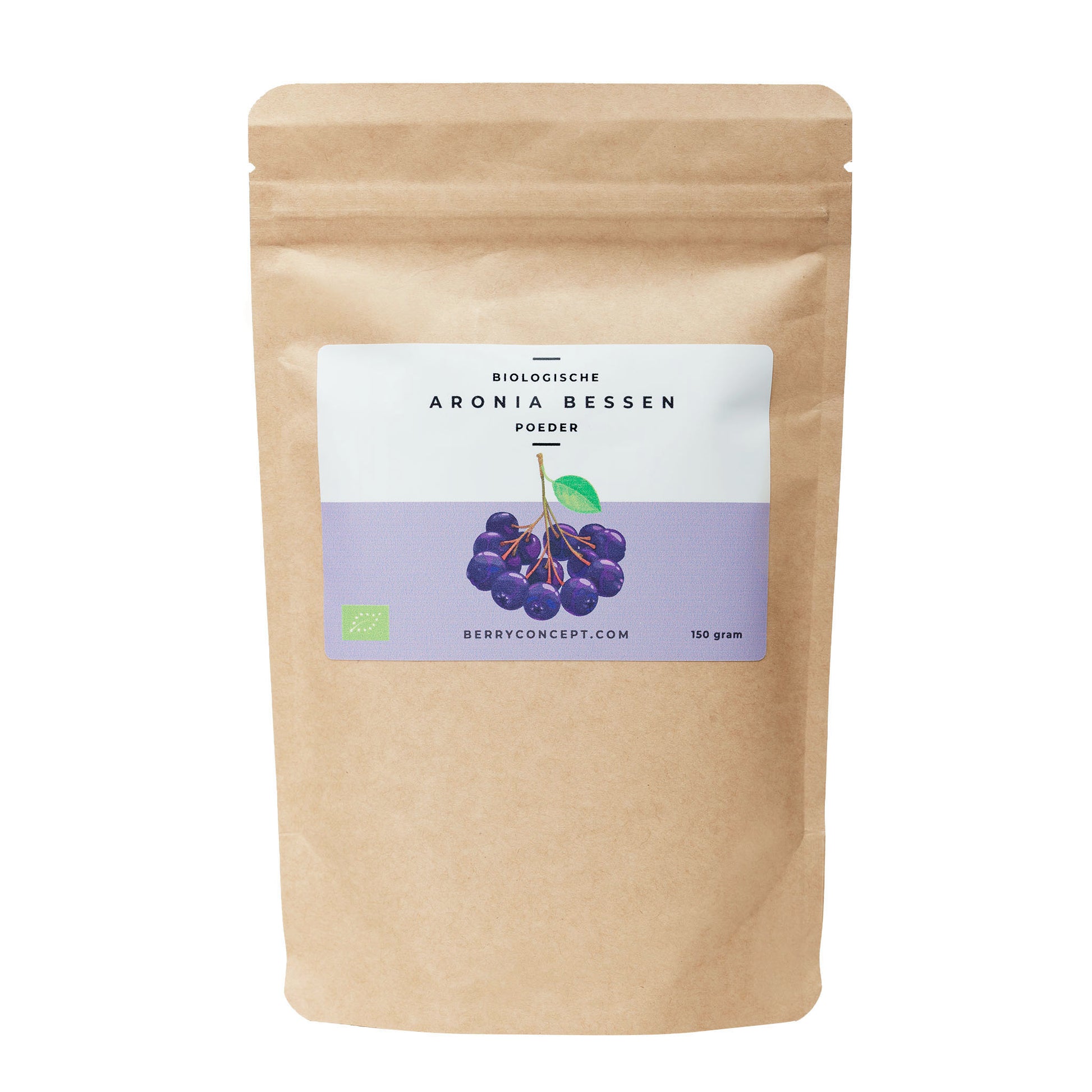biologische aronia bessen poeder 150g