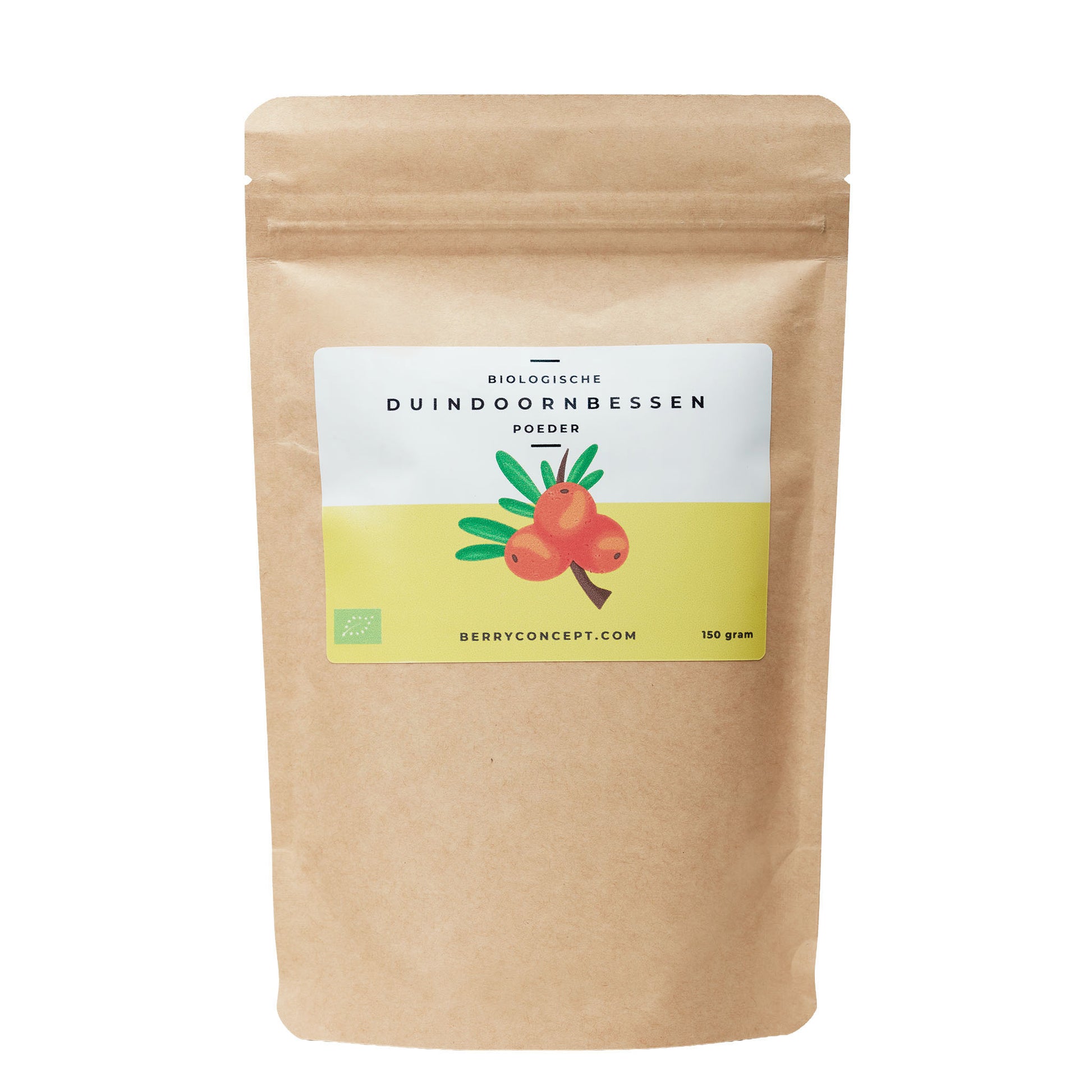 biologische duindoornbessen poeder 150g
