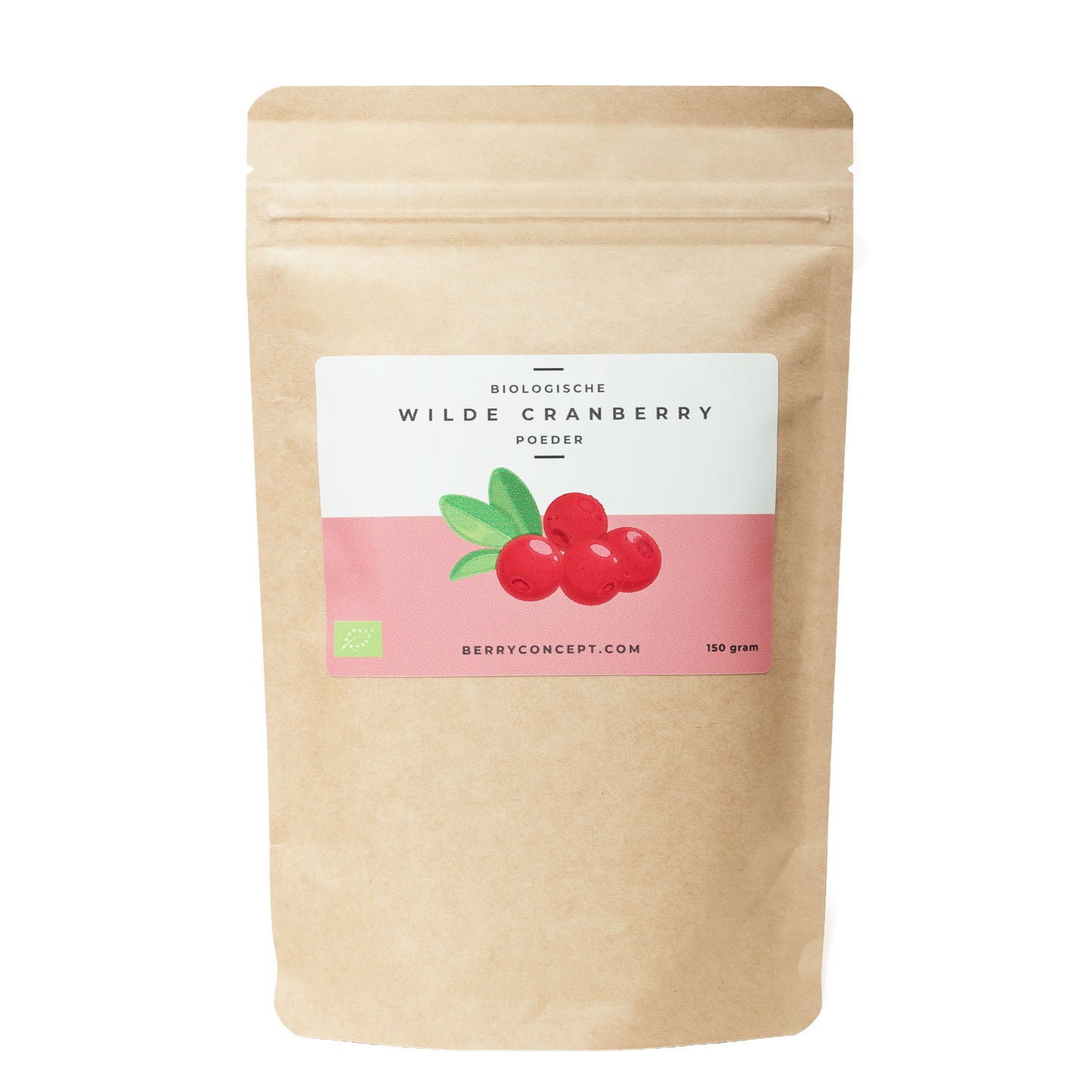 biologische wilde cranberry poeder 150g